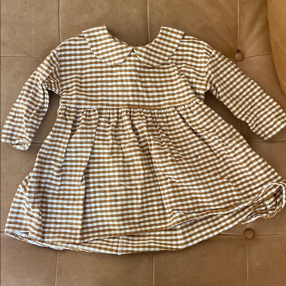 Rylee + Cru Other - Rylee and cru girl gingham dress